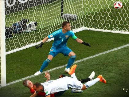 FIFA Football World Cup 2018: Spain and Russia equal in first half | FIFA Football World Cup 2018 : स्पेनने आघाडी गमावली, रशियाची पहिल्या सत्रात बरोबरी