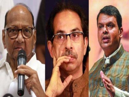 The BJP-Shiv Sena gap bodes well for us; A claim in Sharad Pawar's autobiography | भाजप-शिवसेनेतील अंतर आमच्यासाठी शुभसंकेत होते; शरद पवारांच्या आत्मचरित्रात दावा