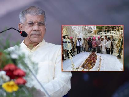 Aurangzeb's kingdom was on State, nobody can erase it - Prakash Ambedkar | औरंगजेबाच्या कबरीला भेट दिल्यानंतर प्रकाश आंबेडकरांनी केले मोठे विधान, म्हणाले...