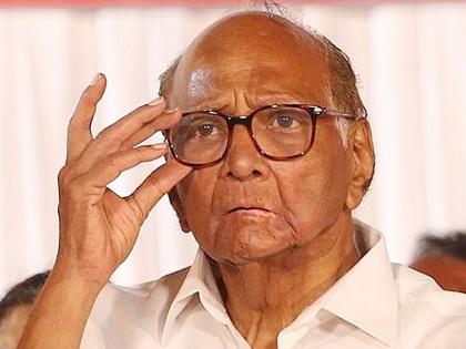 Pawar's irritation as he left the leader from ncp | नेते सोडून चालल्यामुळेच पवारांची चिडचिड