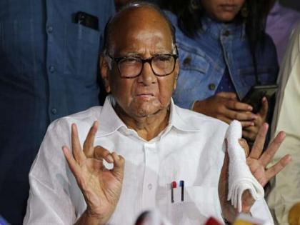 Sharad Pawar: NIA investigates Fadnavis' facility | फडणवीसांच्या सोयीसाठी तपास एनआयएकडे - शरद पवार