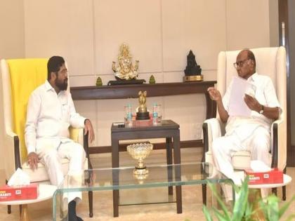 Ajit Pawar was shown the path to power by Sharad Pawar; Chief Minister Eknath Shinde's statement | अजित पवारांना सत्तेचा मार्ग शरद पवारांनीच दाखवला; मुख्यमंत्री एकनाथ शिंदेंचं विधान