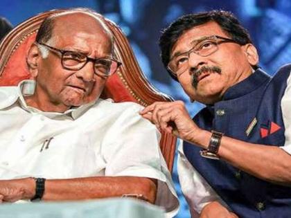 Sharad Pawar right against Narendra Modi, Congress became history in many states; Statement by Sanjay Raut | Sanjay Raut: नरेंद्र मोदी विरुद्ध शरद पवार योग्य, काँग्रेस अनेक राज्यांत इतिहासजमा; संजय राऊतांचे वक्तव्य