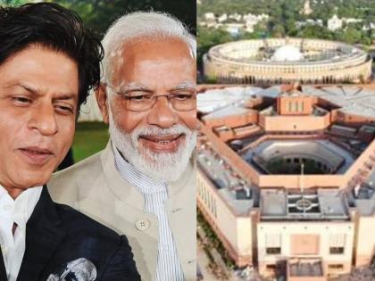 Shahrukh Khan gave voice over for the video of new parliament building PM modi says beautifully expressed | नवीन संसद भवनाच्या व्हिडिओला शाहरुख खानने दिला आवाज, पंतप्रधान म्हणाले, "खूप सुंदर..."