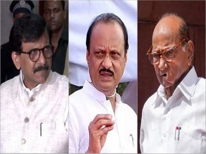 Ajit Pawar is not happy, maybe..; Sanjay Raut's big statement on Sharad Pawar-Ajit pawar meeting | अजित पवार खुश नाहीत, कदाचित..; शरद पवार-अजितदादा भेटीवर संजय राऊतांचं मोठं विधान