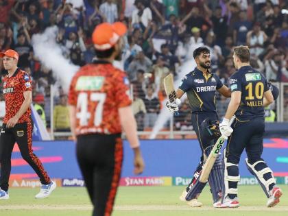 tata ipl 2024 hyderabad will face gujarat for the playoffs | प्ले ऑफसाठी हैदराबाद गुजरातविरुद्ध भिडणार