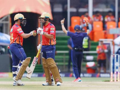 IPL 2024 SRH vs PBKS Live Marathi : Atharva Taide ( 46), Prabhsimran Singh ( 71) & Rilee Rossouw ( 49), Punjab Kings set 215 runs target | पंजाब किंग्सची जोरदार फटकेबाजी, सनरायझर्स हैदराबादसमोर दोनशेपार लक्ष्य