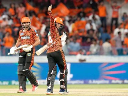 IPL 2024 SRH vs PBKS Live Marathi :  SUNRISERS HYDERABAD CHASE DOWN 215 RUNS FROM 19.1 OVERS | सनरायझर्स हैदराबादचा दणदणीत विजय, पण क्वालिफायर १ ची जागा RR vs KKR सामन्यावर अवलंबून