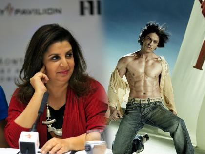 farah khan vomit after watching Shah Rukh Khan abs in song dard a disco film om shant om i | शाहरूख ‘शर्टलेस’ होऊन कॅमेऱ्यापुढे आला रे आला की फराह खानला व्हायची उलटी, मजेशीर आहे कारण