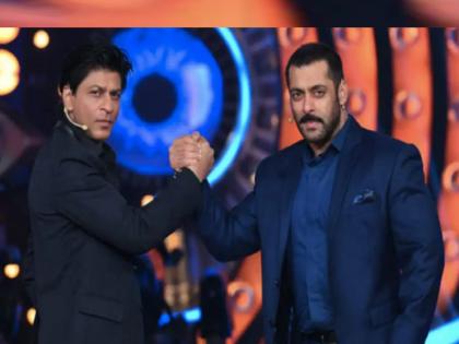 shahrukh-khan-may-enter-on-big-boss-16-stage-salman-khan-shahrukh-khan-again-on-same-stage | Pathaan Movie : 'बिग बॉस'च्या मंचावर 'पठाण'चे प्रमोशन ? शाहरुख सलमानची पुन्हा धम्माल मस्ती