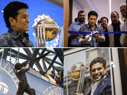 Sachin Tendulkar inaugurated the board room named SRT 100 | बीसीसीआयकडून सचिन तेंडुलकरला मोठा सन्मान, मुंबई मुख्यालयात दिसणार 'एसआरटी १००' नावाचा बोर्ड रूम