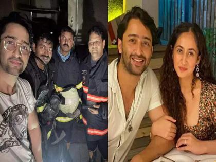 Shaheer Sheikh applauds the Mumbai fire brigade officers narrating an incident | मध्यरात्री बिल्डिंगमध्ये लागली आग, अभिनेत्याची पत्नी अन् मुलगी घरात अडकली, मग...