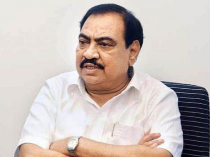 'If they put an ED, I'll put a CD'; Eknath Khadse warns BJP after joining NCP | Eknath Khadse: 'त्यांनी ईडी लावली तर मी सीडी लावेन'; राष्ट्रवादी प्रवेशानंतर एकनाथ खडसेंचा भाजपाला इशारा