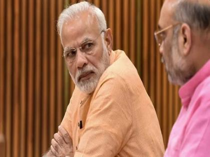 PM Narendra Modi appeared angry in the meeting of Proactive Governance and Timely Implementation | Narendra Modi: पंतप्रधान नरेंद्र मोदींचा पारा चढला; बैठकीतच कॅबिनेट सचिवांना दिले आदेश, अधिकाऱ्यांची तारांबळ