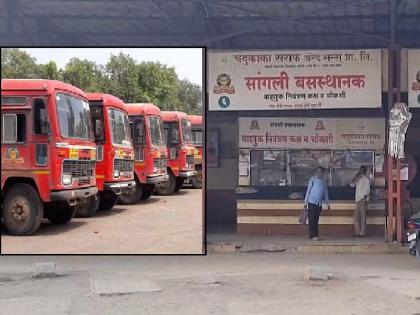 On waiting for 100 buses to be available at Sangli advances, ST schedules were postponed | सांगली आगारांना मिळणाऱ्या १०० बसेस वेटिंगवर, ठेकेदार म्हणतोय..; एसटीचे वेळापत्रक कोलमडले