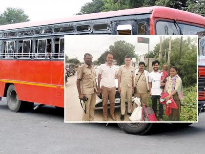 Driver lost consciousness due to dizziness; conductor ran and applied hand brakes, saving 35 passengers | चक्कर आल्याने चालकाने मान टाकली; वाहकाने धाव घेऊन हाताने दाबले ब्रेक, ३५ प्रवासी बचावले Driver lost consciousness due to dizziness; conductor ran and applied hand brakes, saving 35 passengers | चक्कर आल्याने चालकाने मान टाकली; वाहकाने धाव घेऊन हाताने दाबले ब्रेक, ३५ प्रवासी बचावले