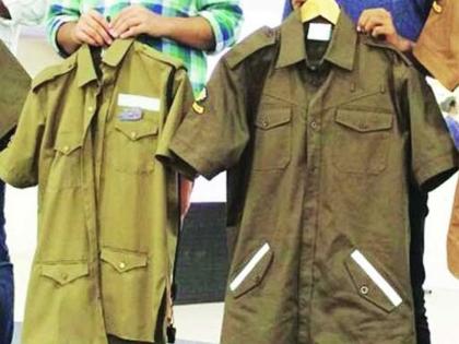 The ST staff is in the shape of a uniform uniform | एसटी कर्मचारी गणवेशाच्या मापात घोळ