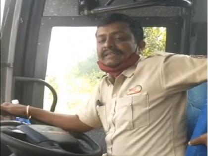 Again the abduction of two corona warriors; The bus driver put the bus at the checkpoint | थरारक ! बसचालकाने तपासणी केंद्रात बस घालून दोन कोरोनायोद्ध्यांचे केले अपहरण