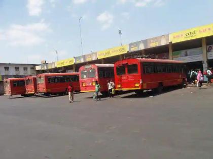 ST bus stands pothole-free before monsoon; Cleaning campaign started in Agar | पावसाळ्यापूर्वी एसटी बसस्थानके खड्डेमुक्त; आगारात स्वच्छता मोहीम सुरू