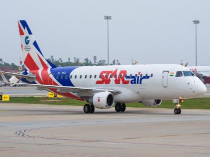 Star Airways to operate flights from Kolhapur airport to Bangalore and Hyderabad from May 15 | कोल्हापूर विमानतळावरून ‘स्टार एअरवेज’ची आता बंगळुरू, हैदराबाद विमानसेवा १५ मेपासून Star Airways to operate flights from Kolhapur airport to Bangalore and Hyderabad from May 15 | कोल्हापूर विमानतळावरून ‘स्टार एअरवेज’ची आता बंगळुरू, हैदराबाद विमानसेवा १५ मेपासून