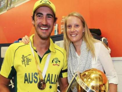 star bowler MITChell starc's wife Alyssa Healy appointed as captain of the Australia women's team ahead of the India tour  | भारत दौऱ्यापूर्वी ऑस्ट्रेलियन संघात मोठा बदल; मिचेल स्टार्कच्या पत्नीकडे कर्णधारपदाची धुरा