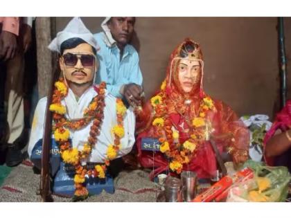 family refused to get married, couple committed suicide, now family made statue and got married | घरच्यांनी नकार दिल्यामुळे दोघांनी जीवन संपवलं; आता त्यांचा पुतळा बनवून लावलं लग्न