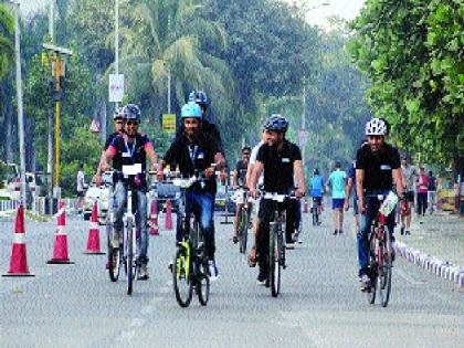  The cycle track is not sanctioned by traffic police, from Worli to Girgaum | सायकल ट्रॅक वरळीऐवजी गिरगावपर्यंत, वाहतूक पोलिसांची मंजुरी नाही