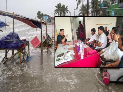 The report of the damage in the cyclone was not sent to the higher offices, The delegation of Mahavikas Aghadi revealed a shocking fact | चक्रीवादळातील नुकसानीचा अहवालच वरिष्ठ कार्यालयाना पाठवला नाही!, महाविकास आघाडीच्या शिष्टमंडळाने उघड केली धक्कादायक बाब