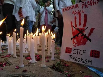 Pahalgam terror attack strongly condemned by various marathi speaking NRI groups in Gulf countries | पहलगाम दहशतवादी हल्ल्याचा आखाती देशांतील मराठी अनिवासी भारतीयांकडूनही तीव्र निषेध Pahalgam terror attack strongly condemned by various marathi speaking NRI groups in Gulf countries | पहलगाम दहशतवादी हल्ल्याचा आखाती देशांतील मराठी अनिवासी भारतीयांकडूनही तीव्र निषेध