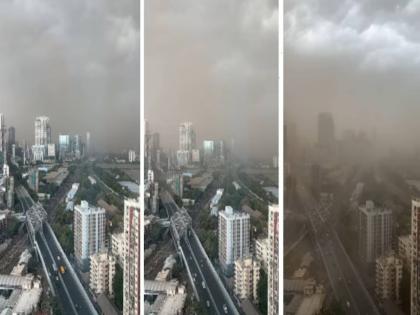 bad condition of mumbai due to stormy rain weather department says we had alerted | वादळी पावसाने मुंबईची अवस्था वाईट; हवामान खाते म्हणते, “आम्ही अलर्ट दिला होता”