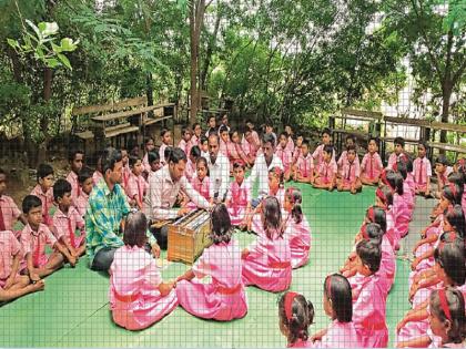 a teacher who increased students strength by six times | सहापट विद्यार्थीसंख्या वाढविणारा तांड्यावरचा शिक्षक 