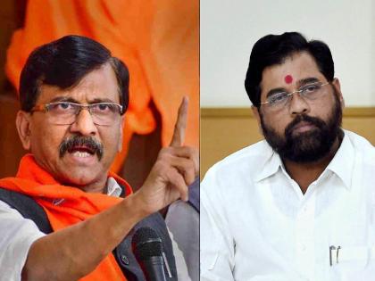 File a case against CM Eknath Shinde; Sanjay Raut was enraged by the arrest of Dalvi | Sanjay Raut : गद्दारहृदयसम्राट एकनाथ शिंदेंवर गुन्हा दाखल करा; दळवींच्या अटकेनं संजय राऊत भडकले