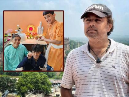 marathi actor subodh bhave s children gave tribute to chandrayaan 3 on ganesh chaturthi | सुबोध भावेच्या मुलांनी 'इस्रो'ला दिलं ट्रिब्युट, 'चंद्रयान 3' चा साकारला देखावा