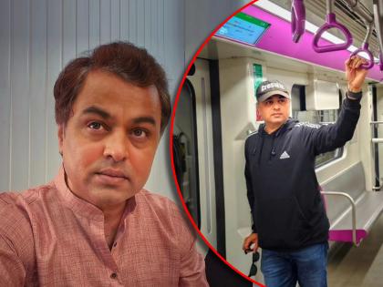 marathi actor subodh bhave travel in pune metro shared photo netizens react | सुबोध भावेने केला पुणे मेट्रोने प्रवास, फोटो शेअर करत म्हणाला...