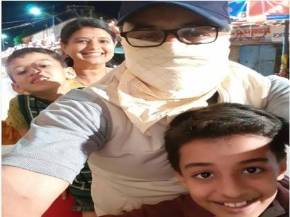 Subodh Bhave bike ride with family in pune | सुबोध भावेला या कारणामुळे ओळखले नाही फॅन्सने