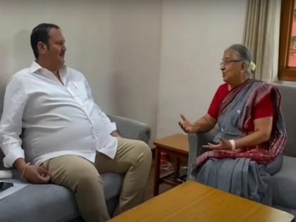 Efforts to bring Infosys to Satara, MP Udayanaraje bhosle met Sudha Murthy  | इन्फोसिस साताऱ्यात आणण्यासाठी प्रयत्न, उदयनराजे यांची सुधा मूर्ती यांच्याशी सकारात्मक चर्चा