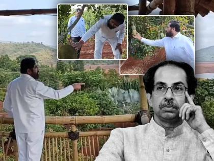 Chief Minister Eknath Shinde went to Satara, criticized Uddhav Thackeray who went abroad | "परदेशी कशाला जायाचं, गड्या आपला गाव बरा"; एकनाथ शिंदेंचा उद्धव ठाकरेंना टोला