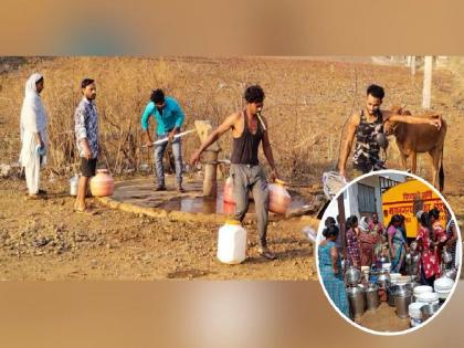 Water crisis in hill tribal Kolam padas in chandrapur district | पहाडावरील आदिवासी कोलाम पाड्यांवर पाणीबाणीचे संकट