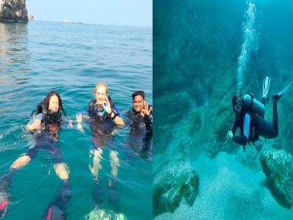 A wonderful treasure under the sea, astonishes tourists as well as scholars | समुद्राच्या पाण्याखालचा अद्भुत खजाना, पर्यटकांबरोबरच अभ्यासकसुध्दा अचंबित