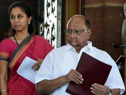 Sharad Pawar in Hospital: Sharad Pawar's tour canceled for next 2 weeks, Supriya Sule's WhatsApp status | Sharad Pawar in Hospital: शरद पवारांचे सर्वच दौरे 2 आठवड्यांसाठी रद्द, सुप्रिया सुळेंचं व्हॉट्सअप स्टेटस