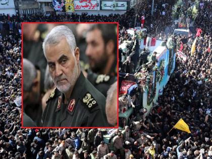 Massive explosion near grave of General Qasem Soleimani in Iran; 73 people died and 120 were injured | इराणमध्ये जनरल कासीम सुलेमानीच्या कबरीजवळ भीषण स्फोट; 105 जणांचा मृत्यू 170 जखमी