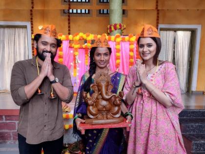 'Sundari' got the right to establish Bappa from her father-in-law | 'सुंदरी'ला तिच्या सासरच्यांकडून मिळाला बाप्पाची स्थापना करण्याचा अधिकार