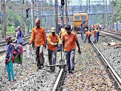 5 hour megablock tomorrow on Central Railway Local trains on three routes will run late | मध्य रेल्वेवर उद्या ५ तासांचा मेगाब्लॉक; तिन्हा मार्गांवरील लोकल धावणार उशिरा