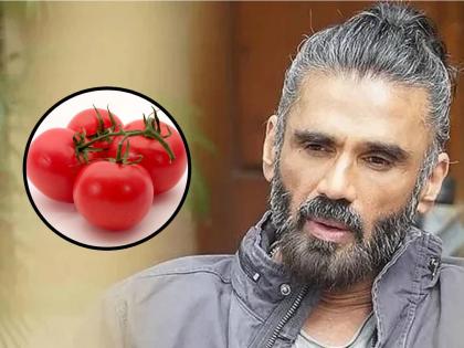 sunil shetty talks about tomato prices says he is also affected due to inflation | टोमॅटोच्या वाढत्या दराचा सुनील शेट्टीलाही बसला फटका, म्हणाला, 'आमच्याही घरात...'