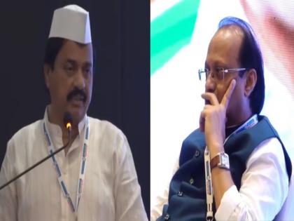 Sunil Tatkare alligations on Sharad Pawar at NCP camp in Karjat | पवारांच्या भूमिकेबद्दल खळबळजनक दावे; अजितदादांसमोरच सुनील तटकरे कडाडले, नेमकं काय म्हणाले?