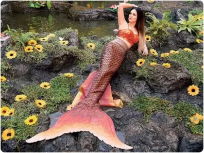 OMG! sunny-leone-plays-a-mermaid-in-a-song-in-jhootha-kahin-ka | OMG ! सनी लिओनी बनली जलपरी