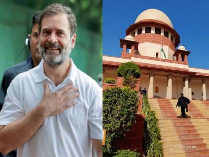 Big Breaking news! Supreme Court Stays Rahul Gandhi's conviction in Modi Surname Defamation; Will be 'MP' again? | मोठी बातमी! राहुल गांधींच्या शिक्षेला सर्वोच्च न्यायालयाची स्थगिती; पुन्हा 'खासदार' होणार? 