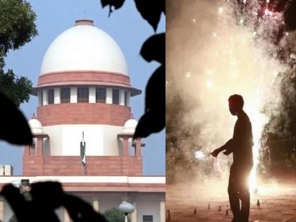 No religion promotes pollution; The Supreme Court's displeasure over the ban on firecrackers | कोणताही धर्म प्रदूषणाला प्रोत्साहन देत नाही; फटाका बंदीबाबत सर्वोच्च न्यायालयाची नाराजी