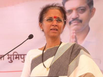 Conspiracy is being hatched in Delhi against Marathi people, Supriya Sule accuses BJP | "मराठी माणसांविरोधात दिल्लीतील अदृश्य शक्ती..."; सुप्रिया सुळेंचा गंभीर आरोप