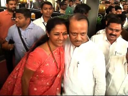 Aditya Thackeray Supriya Sule's hug, Tai tells Ajit Dada | Maharashtra Government: आदित्य ठाकरेंकडून सुप्रिया सुळेंची गळाभेट, ताई अजितदादांना म्हणाल्या...